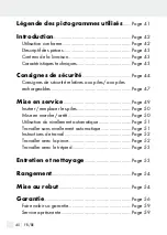 Preview for 40 page of Parkside 353255 2007 Operation And Safety Notes