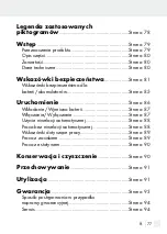 Preview for 77 page of Parkside 353255 2007 Operation And Safety Notes