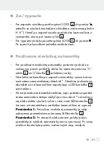 Preview for 121 page of Parkside 353255 2007 Operation And Safety Notes