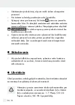 Preview for 124 page of Parkside 353255 2007 Operation And Safety Notes