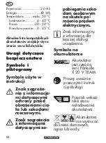 Preview for 62 page of Parkside 354668-2010 Translation Of The Original Instructions