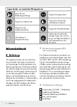 Предварительный просмотр 6 страницы Parkside 354669-2010 Operation And Safety Notes