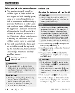 Preview for 8 page of Parkside 354670 2010 Translation Of The Original Instructions