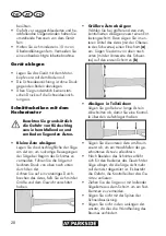 Preview for 20 page of Parkside 354671 2010 Original Instructions Manual