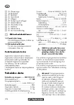 Preview for 174 page of Parkside 354671 2010 Original Instructions Manual