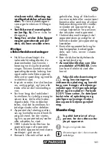 Preview for 181 page of Parkside 354671 2010 Original Instructions Manual