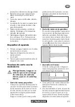 Preview for 211 page of Parkside 354671 2010 Original Instructions Manual