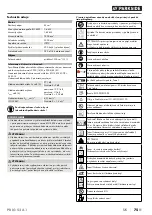 Предварительный просмотр 78 страницы Parkside 354733 2010 Instructions Manual