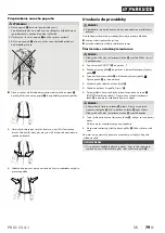 Предварительный просмотр 82 страницы Parkside 354733 2010 Instructions Manual