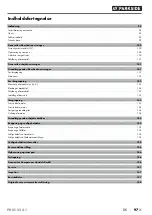 Предварительный просмотр 100 страницы Parkside 354733 2010 Instructions Manual