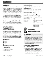 Preview for 7 page of Parkside 356035 2004 Translation Of The Original Instructions