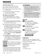 Preview for 11 page of Parkside 356035 2004 Translation Of The Original Instructions