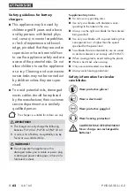 Preview for 66 page of Parkside 356347 2004 Translation Of The Original Instructions