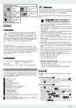 Preview for 7 page of Parkside 356378 2004 Assembly, Operating And Safety Instructions