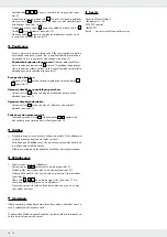 Preview for 20 page of Parkside 356378 2004 Assembly, Operating And Safety Instructions