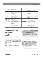 Preview for 7 page of Parkside 358730 2004 Operation And Safety Notes