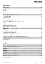 Preview for 5 page of Parkside 359201 2110 Translation Of The Original Instructions