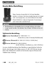 Preview for 49 page of Parkside 359702 2101 Original Instructions Manual