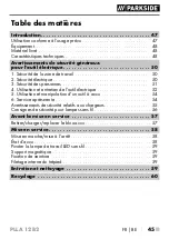 Preview for 50 page of Parkside 359702 2101 Original Instructions Manual