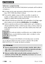 Preview for 163 page of Parkside 359702 2101 Original Instructions Manual