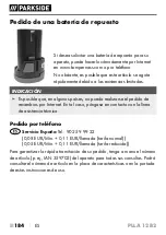 Preview for 189 page of Parkside 359702 2101 Original Instructions Manual