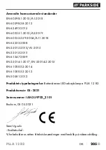 Preview for 210 page of Parkside 359702 2101 Original Instructions Manual