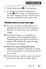 Предварительный просмотр 14 страницы Parkside 359706 2101 Operating Instructions Manual