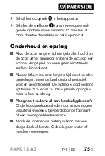 Preview for 80 page of Parkside 359706 2101 Operating Instructions Manual