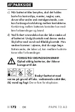 Предварительный просмотр 177 страницы Parkside 359706 2101 Operating Instructions Manual