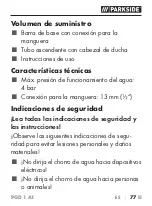 Preview for 80 page of Parkside 360169 2007 Operating Instructions Manual