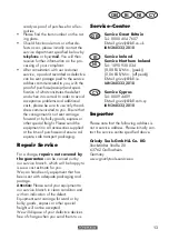 Preview for 13 page of Parkside 360333 2010 Translation Of The Original Instructions