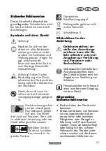 Preview for 31 page of Parkside 360333 2010 Translation Of The Original Instructions