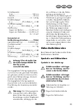 Preview for 93 page of Parkside 360557 2010 Translation Of The Original Instructions