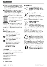 Preview for 72 page of Parkside 360583 2010 Translation Of The Original Instructions