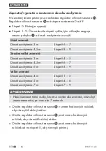 Preview for 149 page of Parkside 360872_2007 Operating Instructions Manual