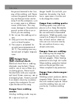 Preview for 12 page of Parkside 361776 2007 Assembly, Operating And Safety Instructions, Translation Of The Original Instructions