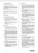 Предварительный просмотр 9 страницы Parkside 361816 2010 Operating And Safety Instructions Manual