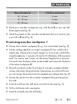 Preview for 8 page of Parkside 364186 2010 Operating Instructions Manual