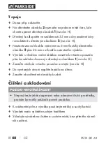 Preview for 51 page of Parkside 364186 2010 Operating Instructions Manual