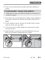 Preview for 23 page of Parkside 364230 2010 Operating Instructions Manual