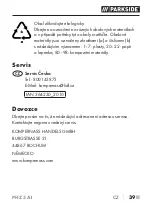 Preview for 41 page of Parkside 364230 2010 Operating Instructions Manual