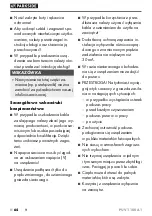 Preview for 67 page of Parkside 364233 2010 Translation Of The Original Instructions