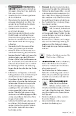 Preview for 49 page of Parkside 364251 2010 Operation And Safety Notes