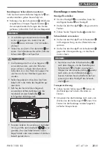 Preview for 35 page of Parkside 364705 2101 Translation Of The Original Instructions