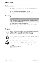 Preview for 8 page of Parkside 364720-2101 Operating Instructions Manual