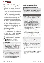 Preview for 27 page of Parkside 364892 2101 Original Instructions Manual