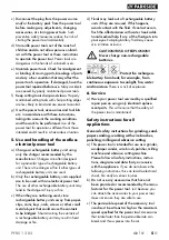 Preview for 8 page of Parkside 366506 2101 Translation Of The Original Instructions