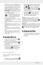 Preview for 7 page of Parkside 366962 2010 Quick Start Manual