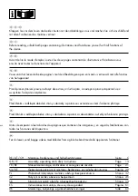 Предварительный просмотр 2 страницы Parkside 366993 2010 Assembly, Operating And Safety Instructions