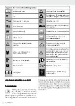 Предварительный просмотр 6 страницы Parkside 366993 2010 Assembly, Operating And Safety Instructions